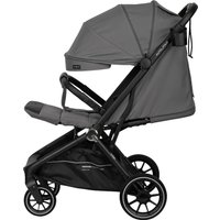 Коляска прогулочная «книга» Indigo Wind (темно-серый)