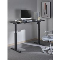 Стол для работы стоя ErgoSmart Electric Desk Prime 1200х650х18 мм (дуб натуральный/черный)