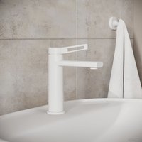 Смеситель Wellsee ONCE! and forever 182405000 (матовый белый)