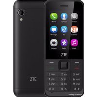 Кнопочный телефон ZTE F327s (черный)