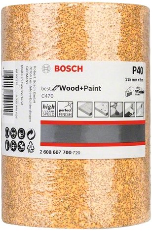 

Наждачная бумага Bosch Best for Wood 2608607700
