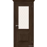 Межкомнатная дверь el'Porta Классико-13 60x200 (Dark Oak White Crystal)