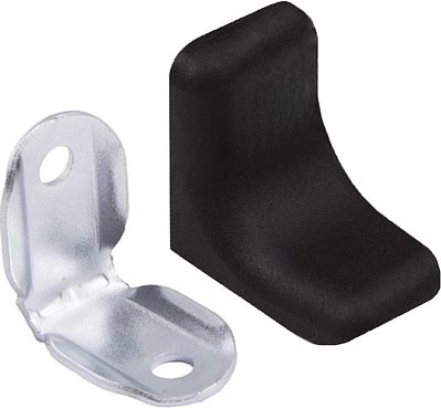 

Уголок монтажный Речицкий метизный завод С металлической основой и пластиковой крышкой (черный)