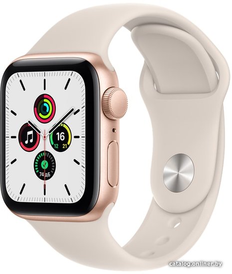 Apple Watch SE 40 мм (złoty/)