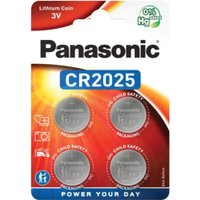 Батарейка Panasonic CR2025 CR-2025EL/4B (4 шт)