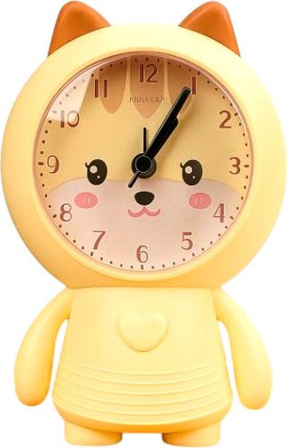 Настольные часы ILikeGift Lovely Cat 100P-2305-01 (желтый)
