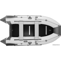 Моторно-гребная лодка Roger Boat Hunter Keel 3500 (малокилевая, белый/графит)