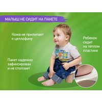 Дорожный горшок Roxy Kids HandyPotty 3 в 1 HP-255BP (бежевый/розовый)