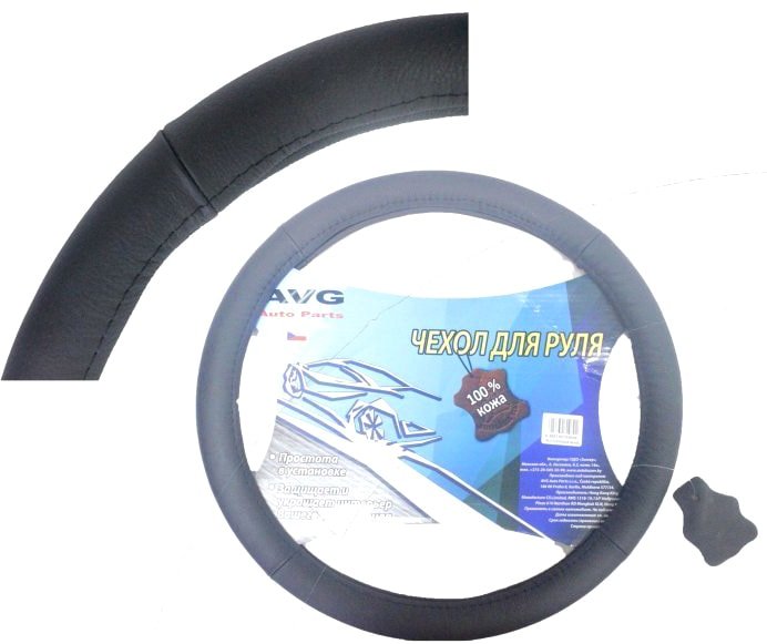 

Оплетка на руль AVG B027 310392 (черный)