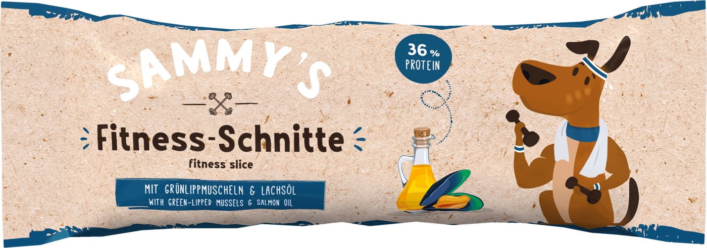 

Лакомство для собак Bosch Sammy's Fitness Slice with Green-Lipped Mussels & Salmon Oil (фитнес слайсы с мидиями и лососевым маслом) 25 г