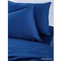 1.5-спальный комплект постельного белья GoodNight Сатин Делюкс 1.5 348380 (синий)