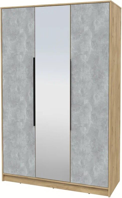 

Шкаф-купе Интерлиния Концепт КТ-Ш3з (бетон/дуб золотой)