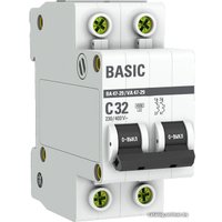 Выключатель автоматический EKF ВА 47-29 2P 32A (C) 4.5кА mcb4729-2-32C