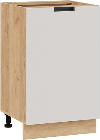 

Шкаф напольный Трия Гренада с одной дверью 1Н5 (дуб крафт золотой/холст мокко)