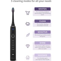 Электрическая зубная щетка TrueLife SonicBrush Clean70 UV (черный)