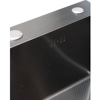 Кухонная мойка Blantek FS-5050HN Honeycomb Nano black ECO (+501F40-B)