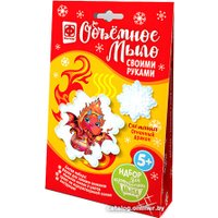 Набор для опытов Фантазер Мыло Снежинка Огненный дракон 982804
