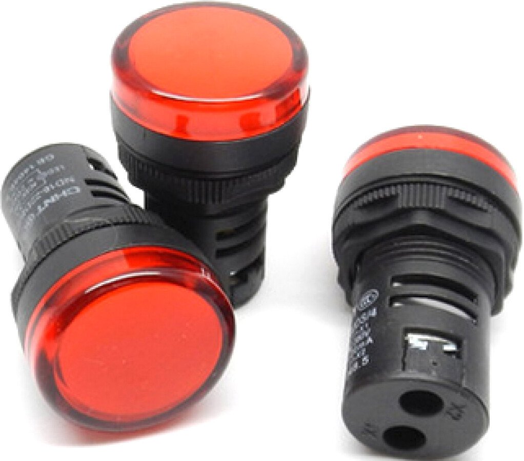 

Лампа сигнальная Chint ND16-22D/4K2 AC 230В (R) 146692 (красный)