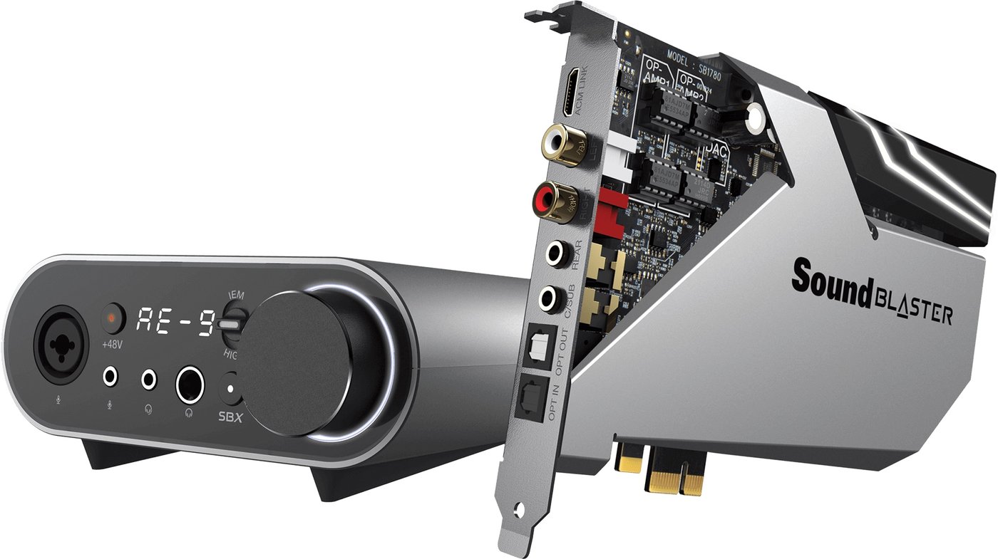 

Внутренняя звуковая карта Creative Sound Blaster AE-9