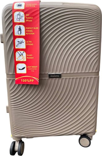 Чемодан Maleta PP-508 (M, капучино)