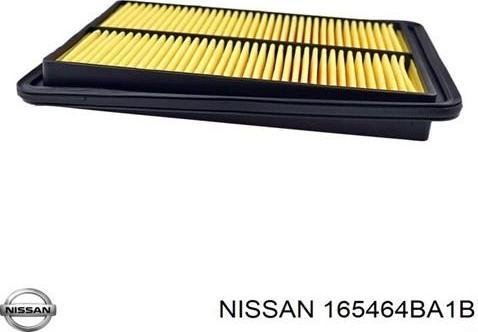 

Воздушный фильтр Nissan 165464BA1B