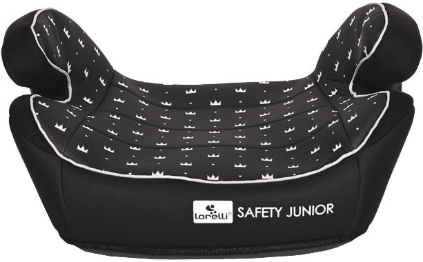 

Детское сиденье Lorelli Safety Junior Fix (черный, короны)