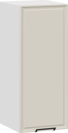 

Шкаф навесной Трия Белладжио 1ВВ3 с одной дверью (белый/софт панакота)