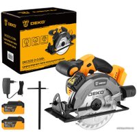 Дисковая (циркулярная) пила Deko DKCS20 063-4024 (с 2-мя АКБ)