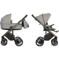 Универсальная коляска ROAN Bass Next (2 в 1, titanium)