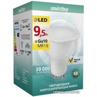 Светодиодная лампочка SmartBuy GU10 9.5 Вт 3000 К SBL-GU10-9.5-30K