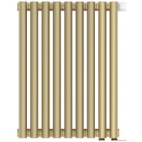 Стальной трубчатый радиатор Сунержа Эстет-00 EU50 500х405 9 секций (матовая шампань)