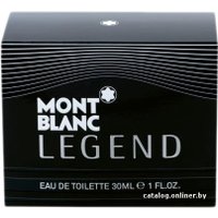 Туалетная вода Montblanc Legend EdT (30 мл)