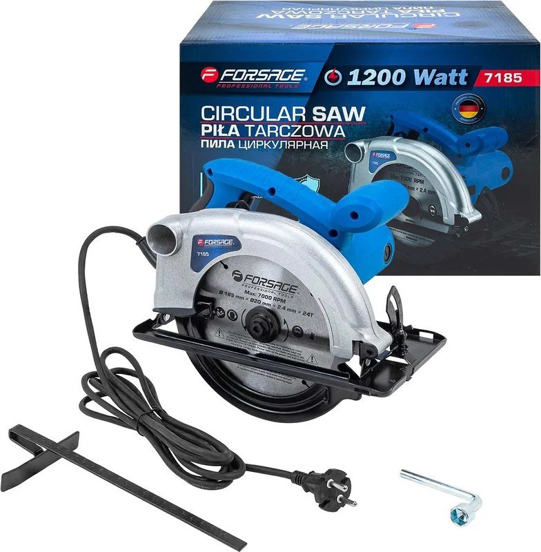 

Дисковая (циркулярная) пила FORSAGE F-7185