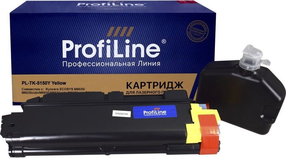 

Картридж ProfiLine PL-TK-5150Y-Y (аналог Kyocera TK-5150Y)