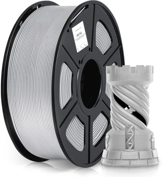 Пластик CACTUS CS-3D-PETG-1KG-SILVER 1.75 мм 1 кг