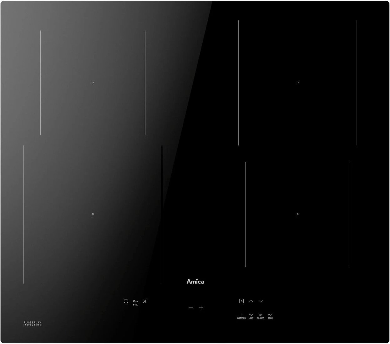 

Варочная панель Amica PID6540PHTULN 3.0