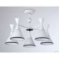 Люстра средней высоты Ambrella light Traditional TR3165/5 WH/BK