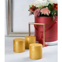 Набор свечей Мелт 75 мм (3 шт, золотой)