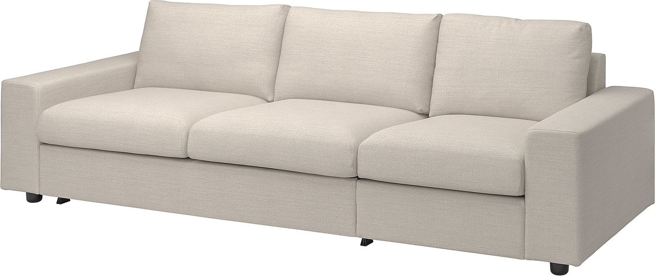 Софа Ikea Vimle с широкими подлокотниками/Gunnared бежевый s79545215