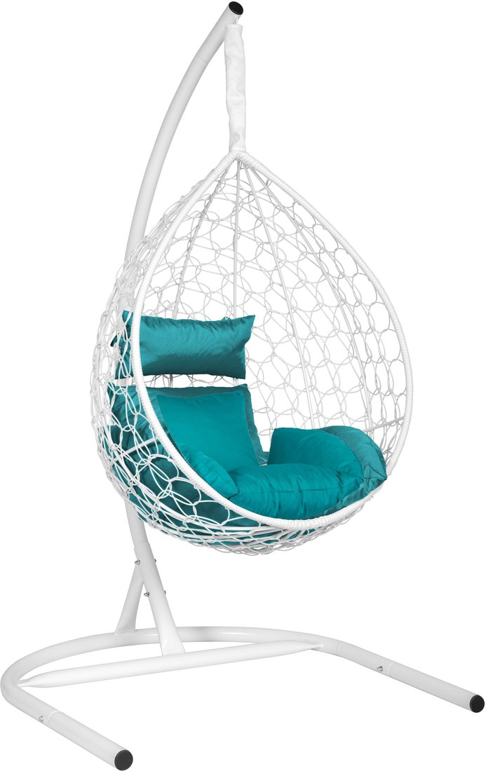 

Подвесное кресло LetoLux Liverpool Comfort (белый/бирюзовый)