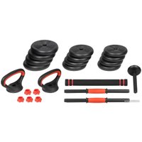 Набор гантелей с соединительным грифом  ProFit MDK-101-34-2