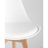 Стул Stool Group Frankfurt New Y863 (белый/деревянные ножки)
