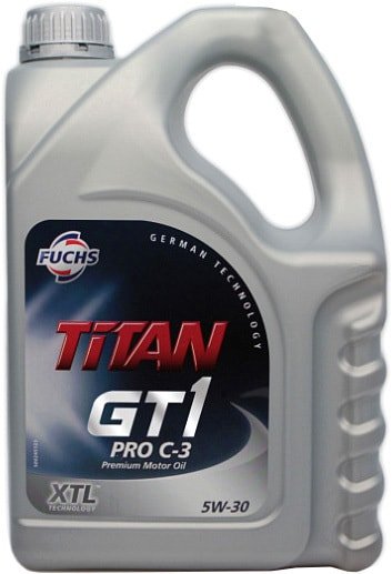 

Моторное масло Fuchs Titan GT1 Pro C-3 5W-30 5л