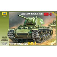 Сборная модель Звезда Советский тяжелый танк КВ-1