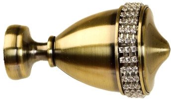

Наконечник для карниза Lm Decor YF110 Кубок 16мм (антик)