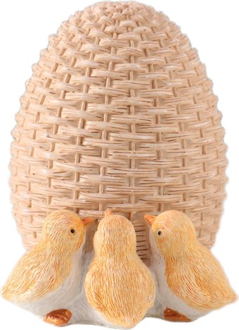Статуэтка Sima-Land Цыплята у плетеного яичка 10583245