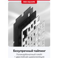 Клавиатура Red Square Alumix TKL Simple (белый, g3ms Amber)