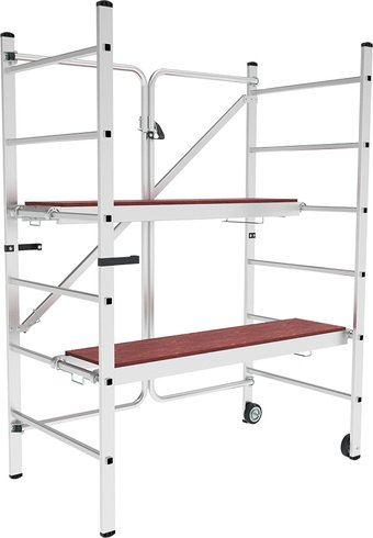 Новая высота вышка-тура NV 2460 2460206 (2х6 ступеней)