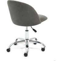 Офисное кресло TetChair Melody (флок, серый)