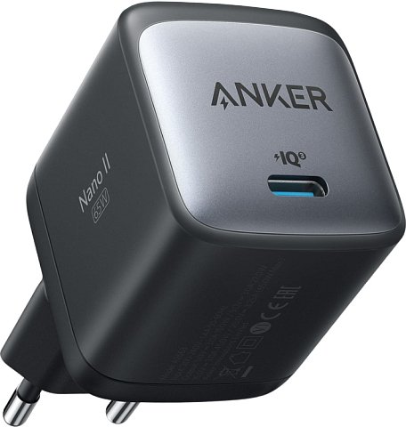 

Сетевое зарядное Anker PowerPort Nano II GaN 65 Вт